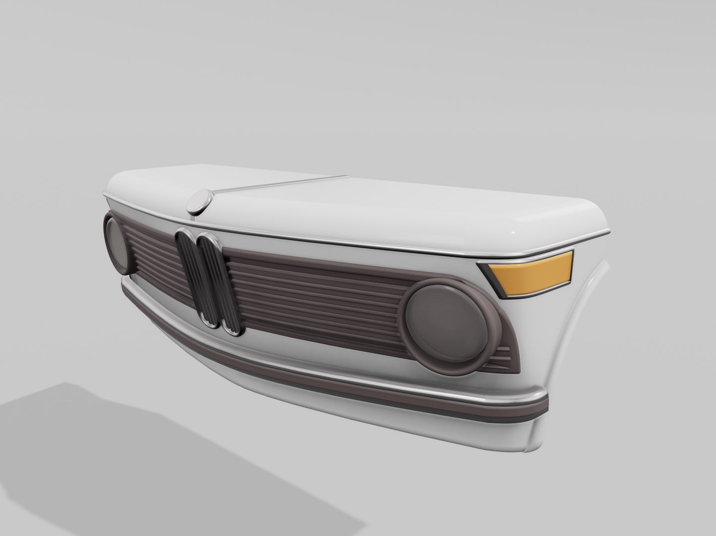 Bmw 2002 wall art, 3D printed car sculpture Garage Art