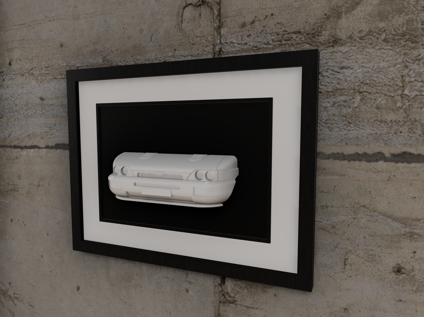 Escort RS cosworth wall art,3D printed sculpture