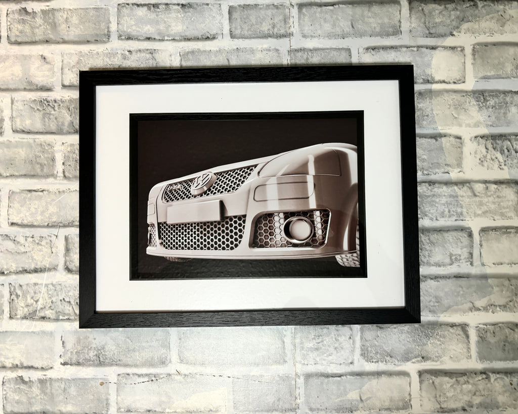 VW Golf GTI mk5 3D render wall art