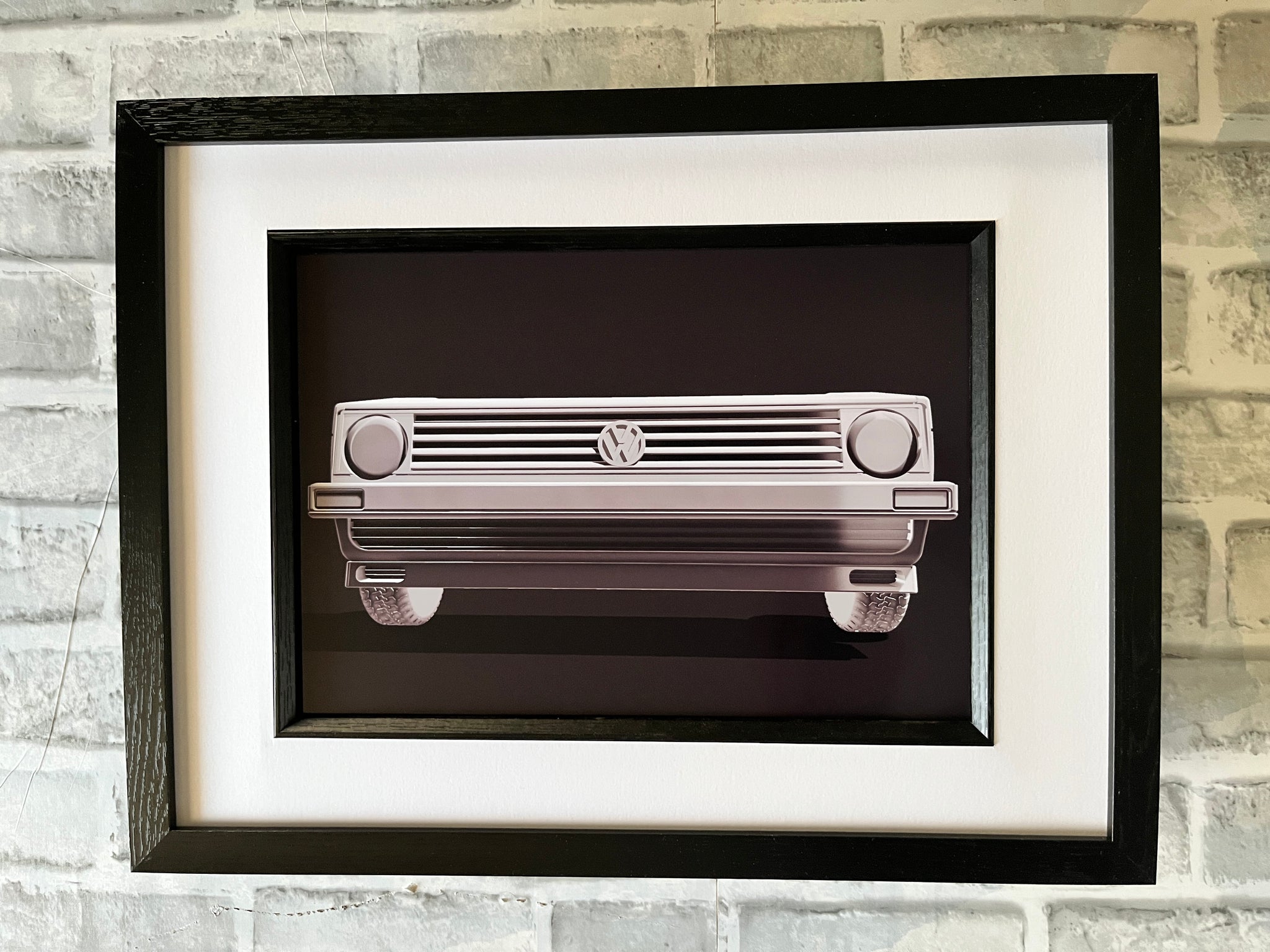 Golf GTI MK2 3D render wall art