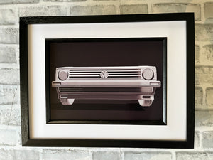 Golf GTI MK2 3D render wall art