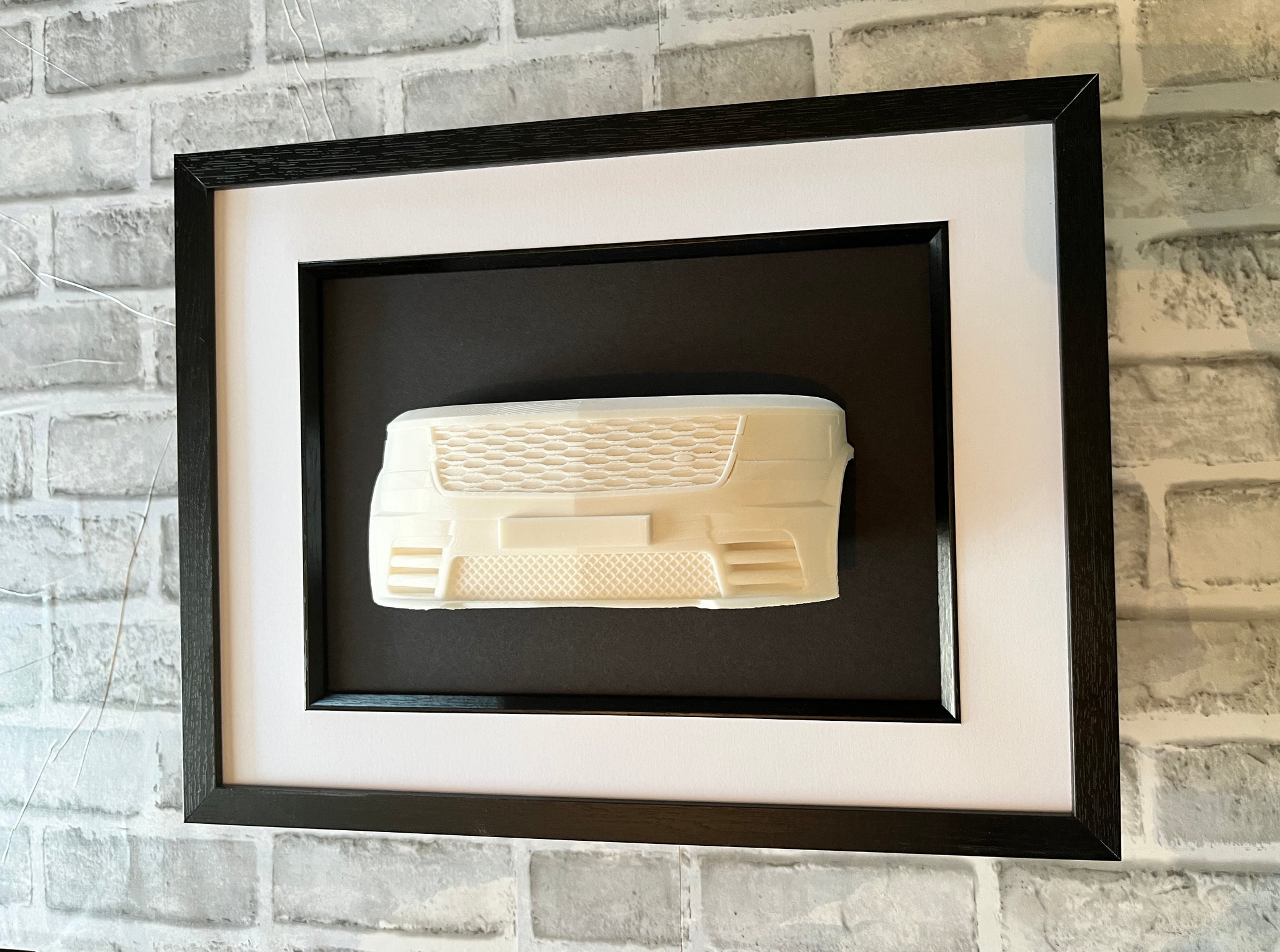 Range Rover Velar sculpture, 3D car automotive wall art