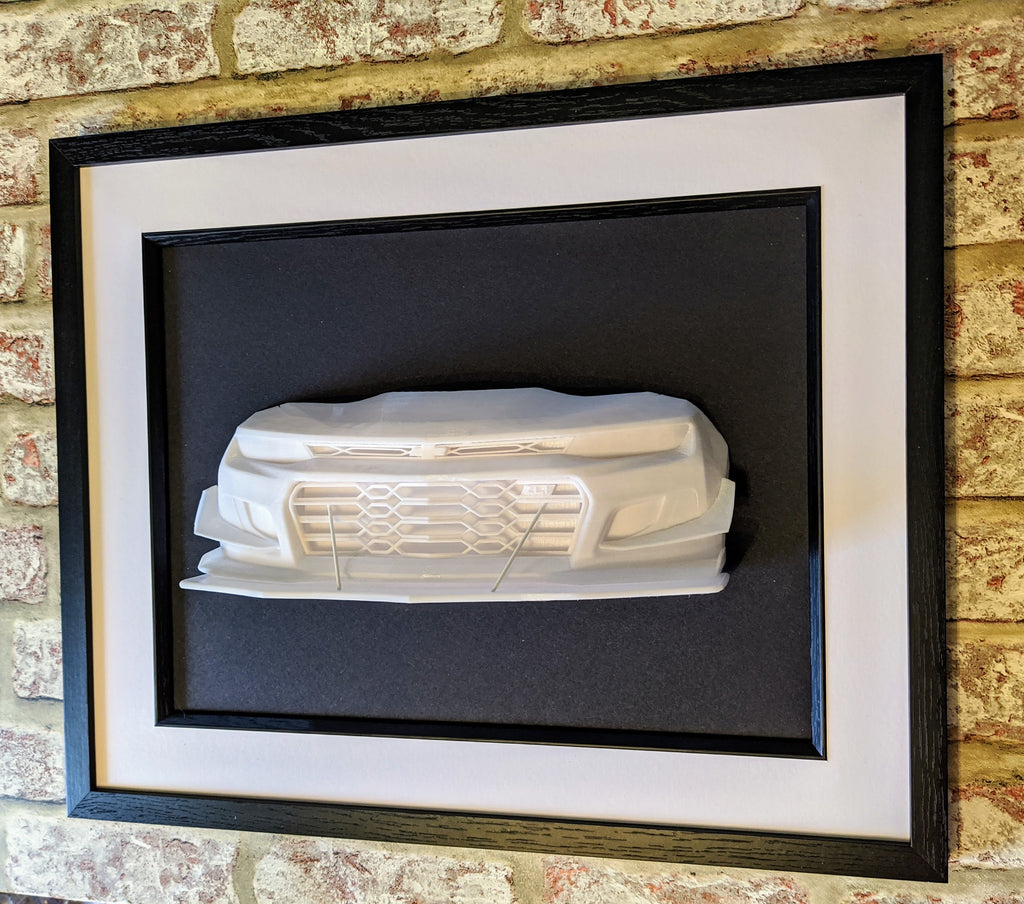 Chevy Camaro ZL1LE 3D printed sculpture, car wall art