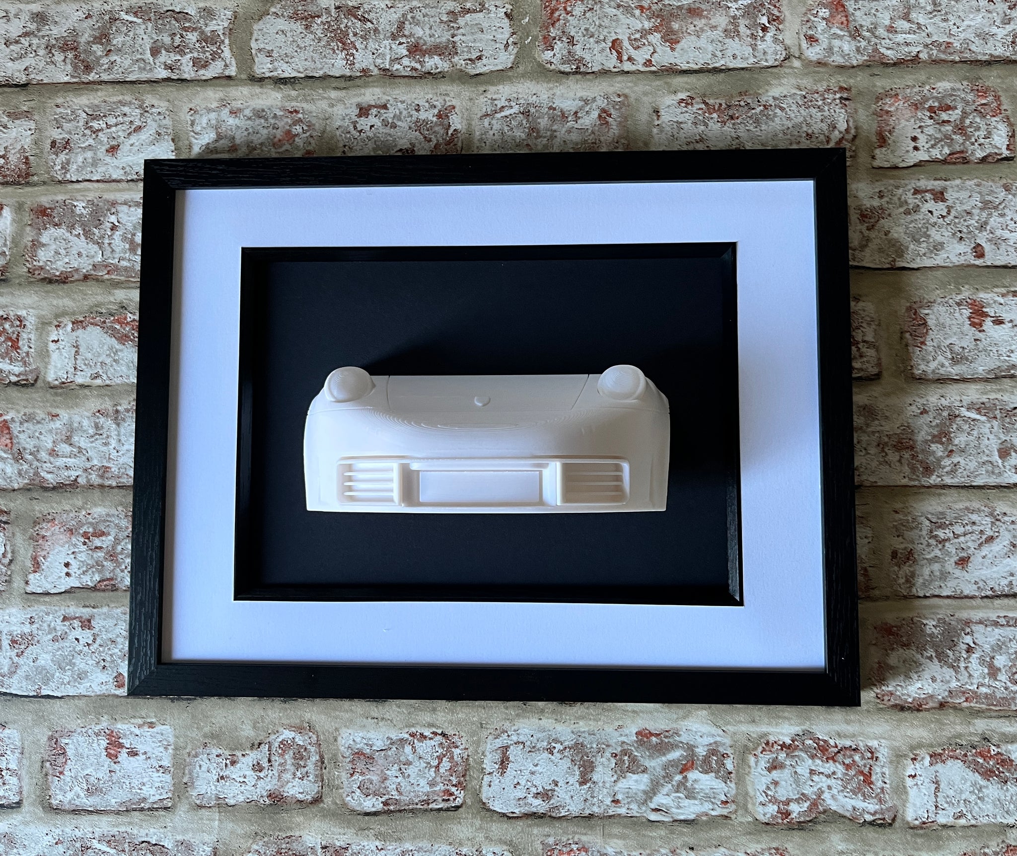 Porsche 911 carrera 4 wall art , 3D printed sculpture, Garage decor