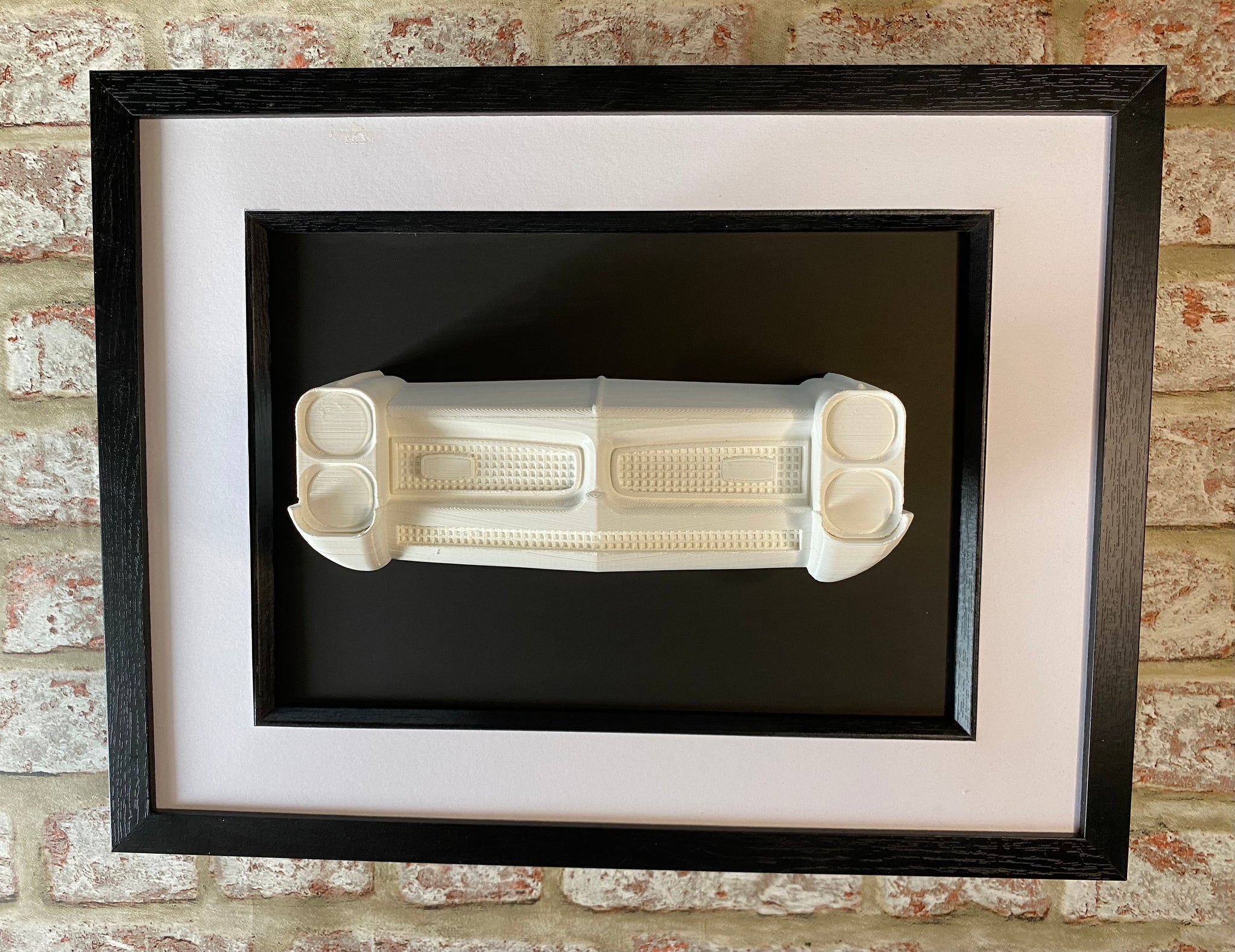 66 pontiac GTO wall art , 3D printed car sculpture, garage decor