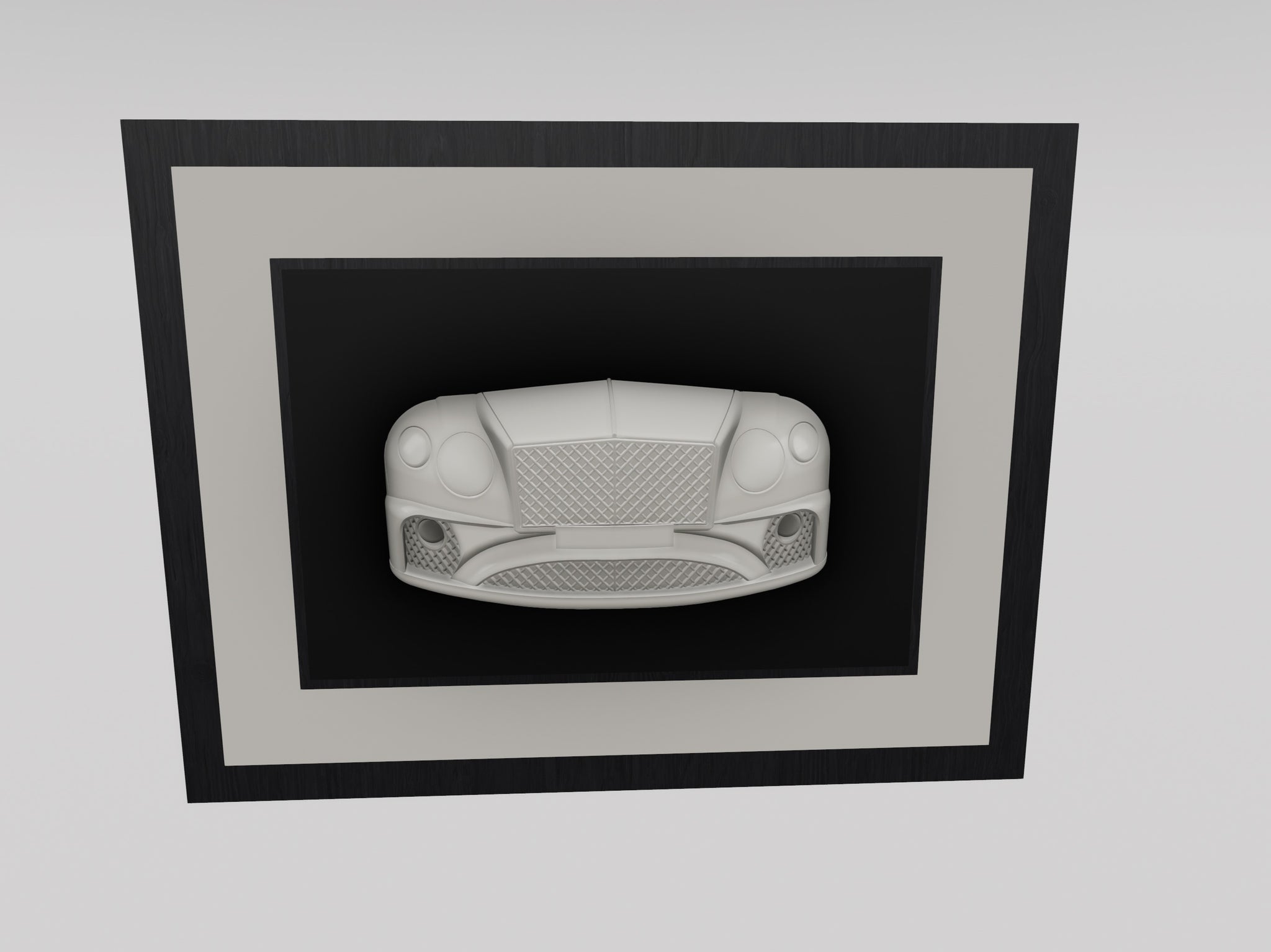 Bentley Continental GT Art work, 3D garage sculpture, car wall decor