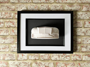 Bentley Continental GT Art work, 3D garage sculpture, car wall decor