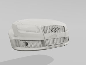 Audi RS4 3D printed Sculpture car artwork