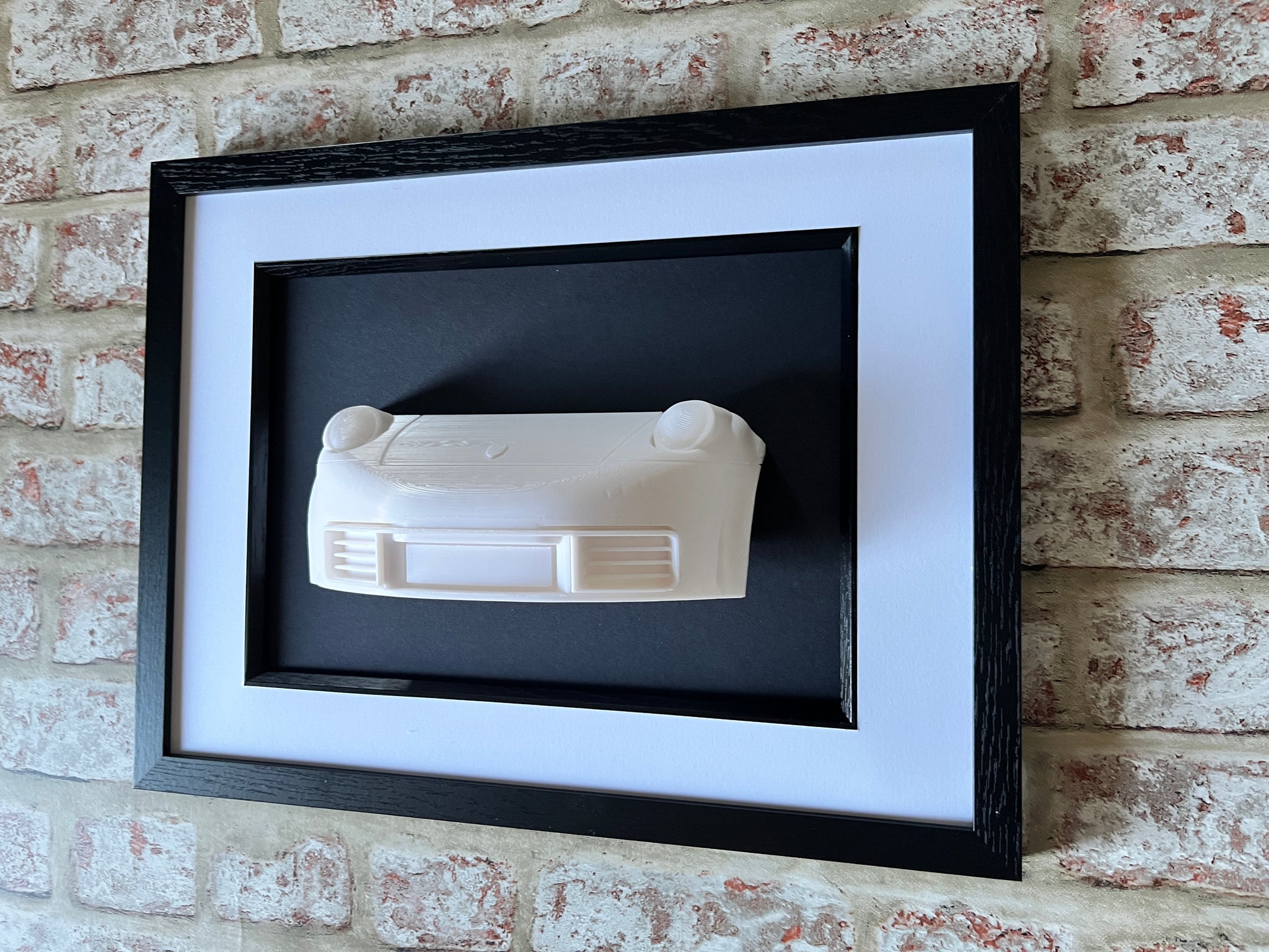 Porsche 911 carrera 4 wall art , 3D printed sculpture, Garage decor