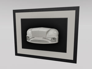 Bentley Continental GT Art work, 3D garage sculpture, car wall decor