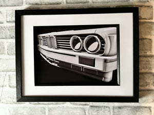 E30 M3  3D render wall art