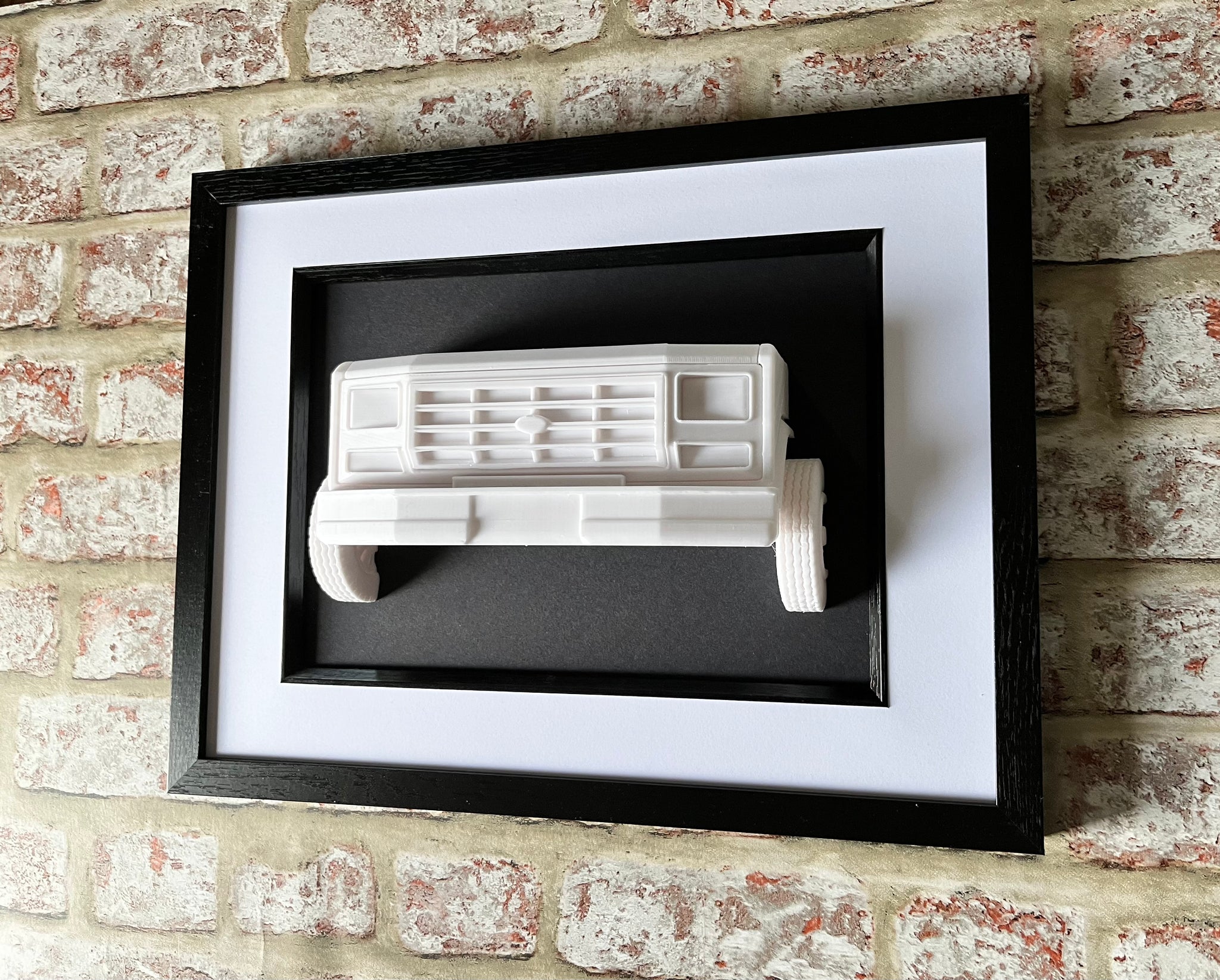 Ford F-150 bullnose, 3D printed wall sculpture, garage decor