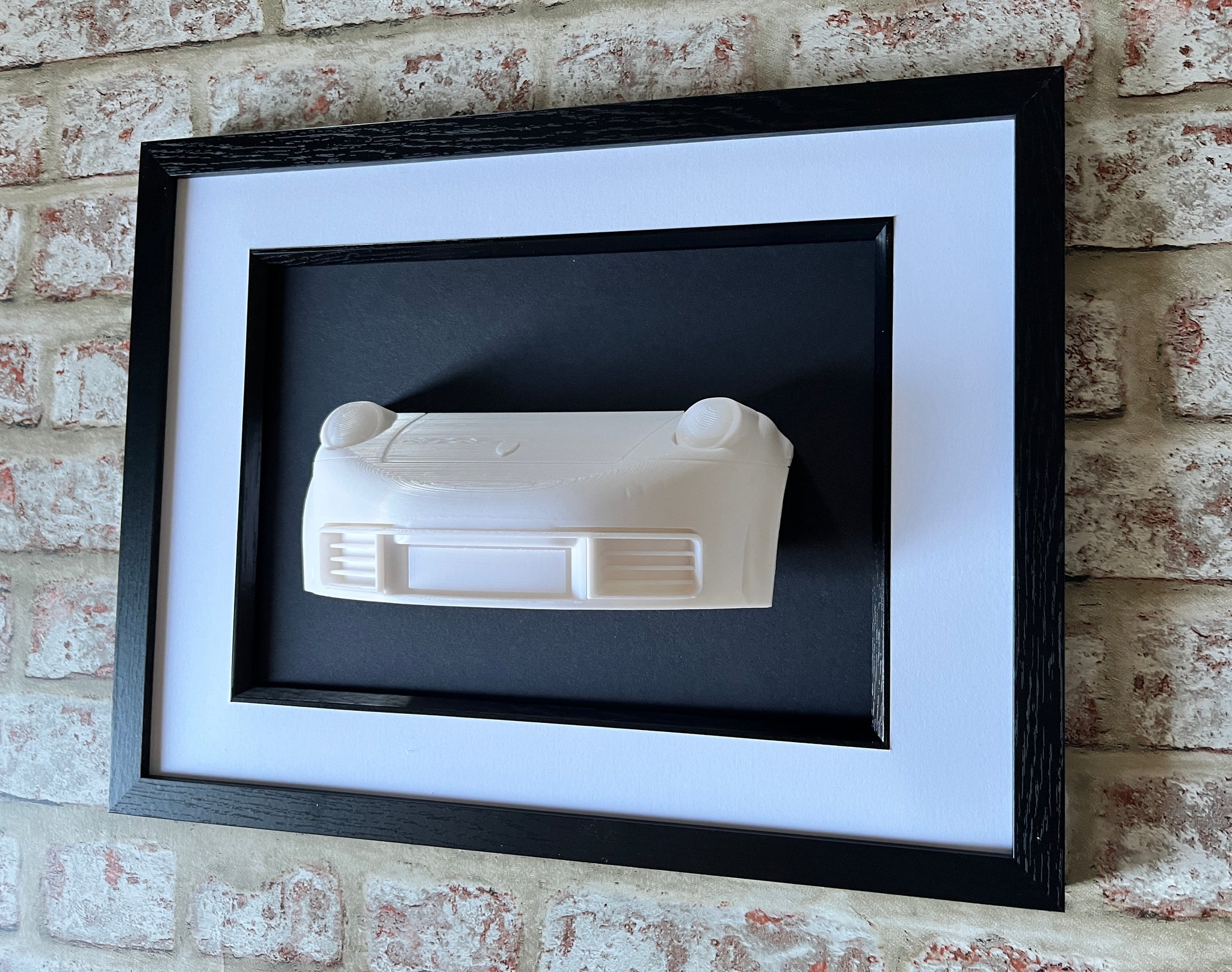 Porsche 911 carrera 4 wall art , 3D printed sculpture, Garage decor