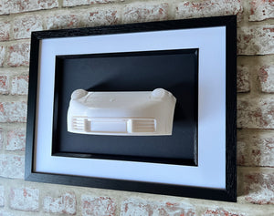 Porsche 911 carrera 4 wall art , 3D printed sculpture, Garage decor