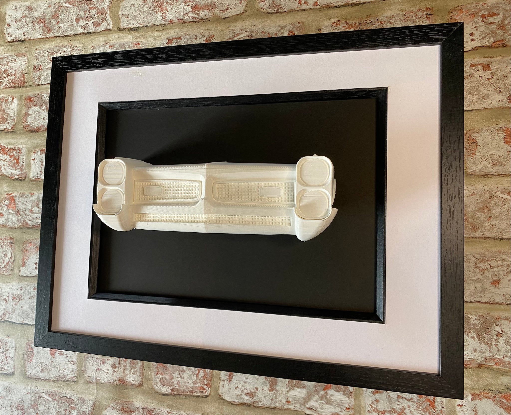 66 pontiac GTO wall art , 3D printed car sculpture, garage decor