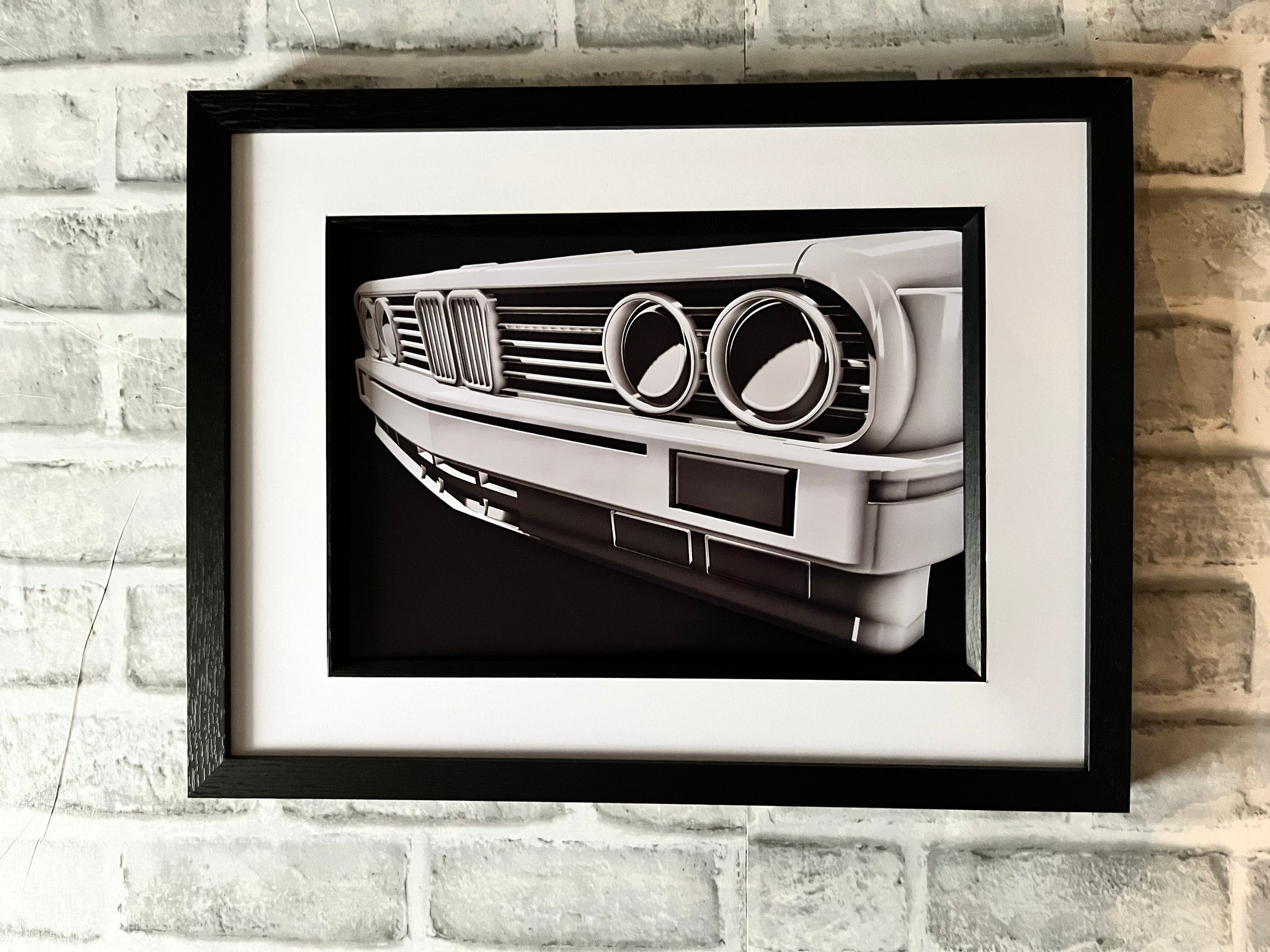 E30 M3  3D render wall art