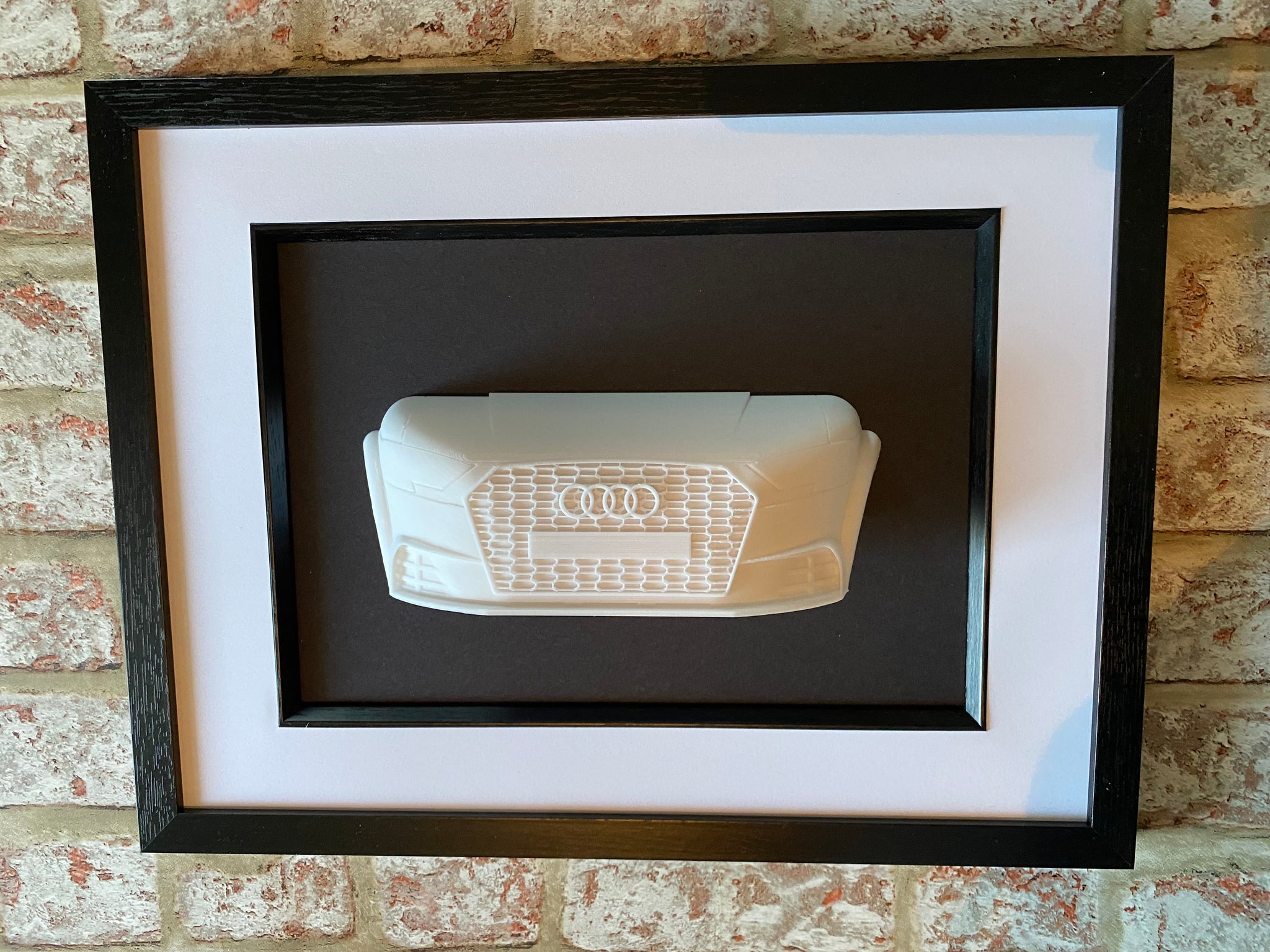 Audi A3 wall decor,3D printed Sculpture car artwork