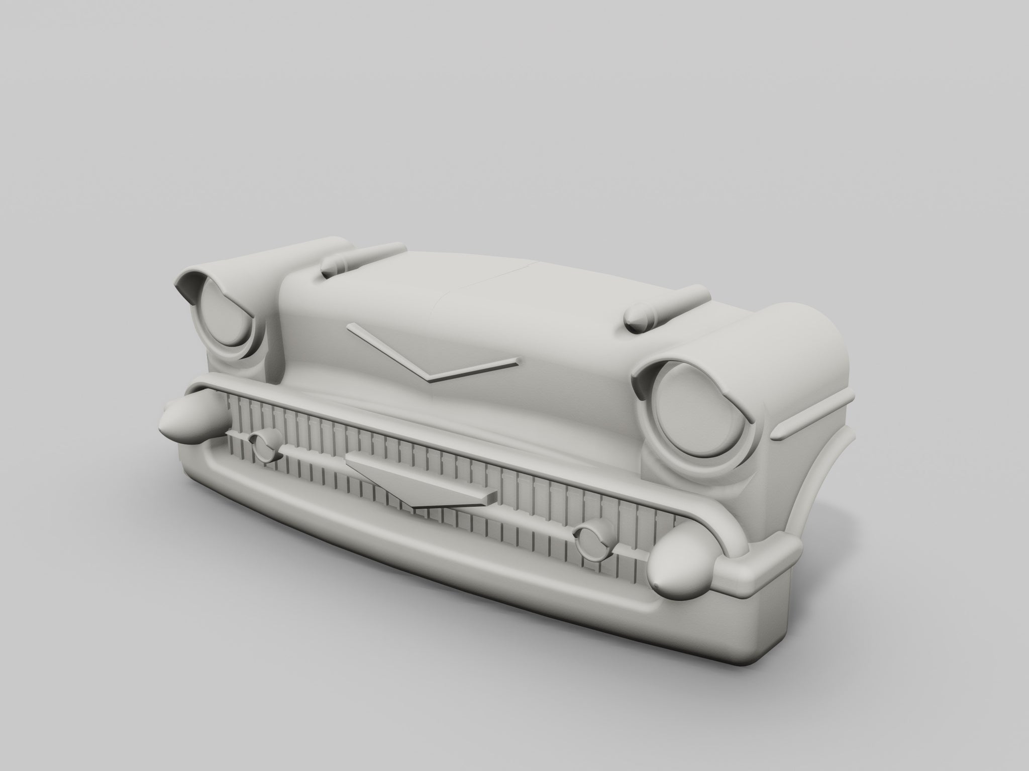 Chevy Belair 3D printed Sculpture car wall art