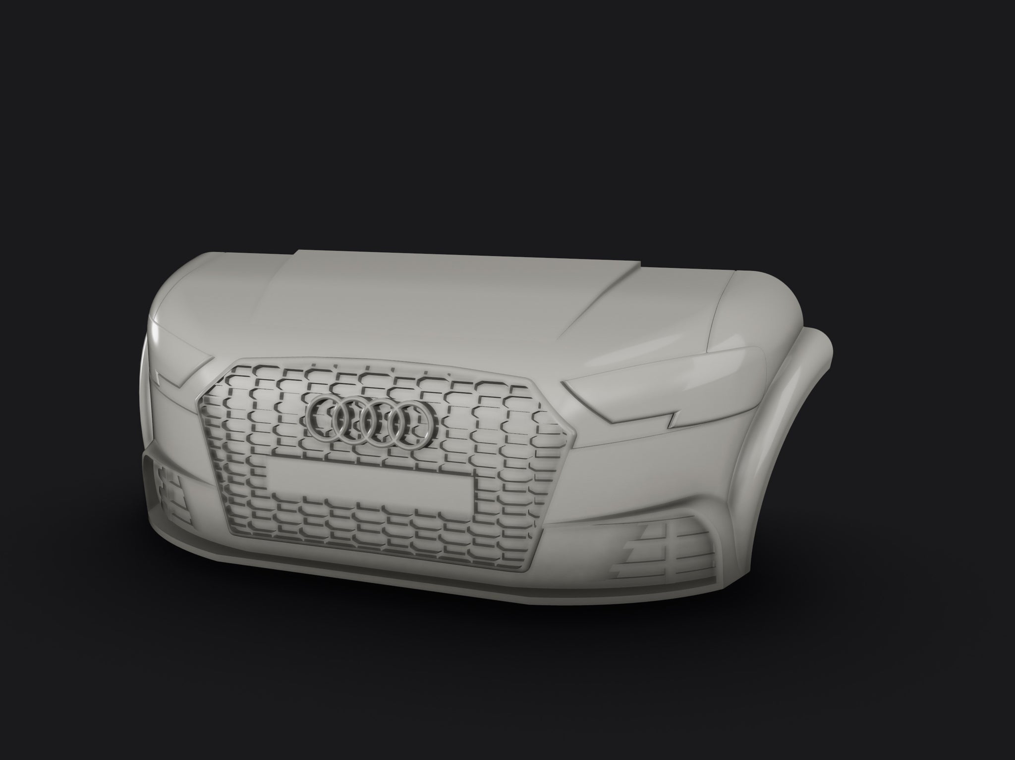 Audi A3 wall decor,3D printed Sculpture car artwork