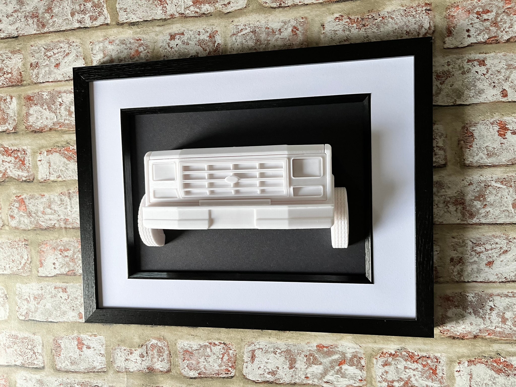 Ford F-150 bullnose, 3D printed wall sculpture, garage decor