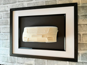 Range Rover Velar sculpture, 3D car automotive wall art