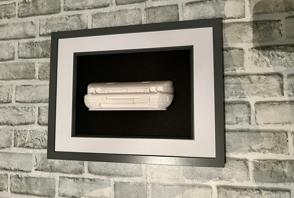 Ford Escort RS Cosworth wall art,3D printed sculpture
