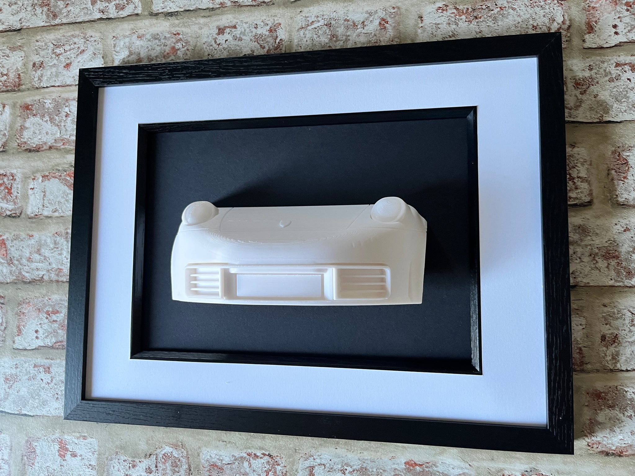 Porsche 911 carrera 4 wall art , 3D printed sculpture, Garage decor